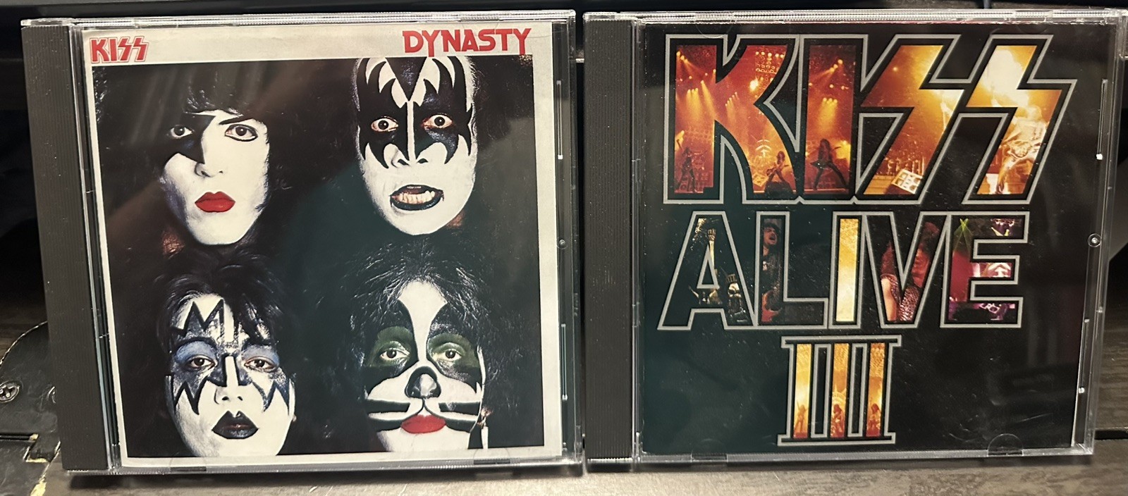 KISS-JAPAN IMPORT CD LOT-MINT-ALIVE 3,REVENGE,CRAZY NIGHTS, RnR OVER,DYNASTY