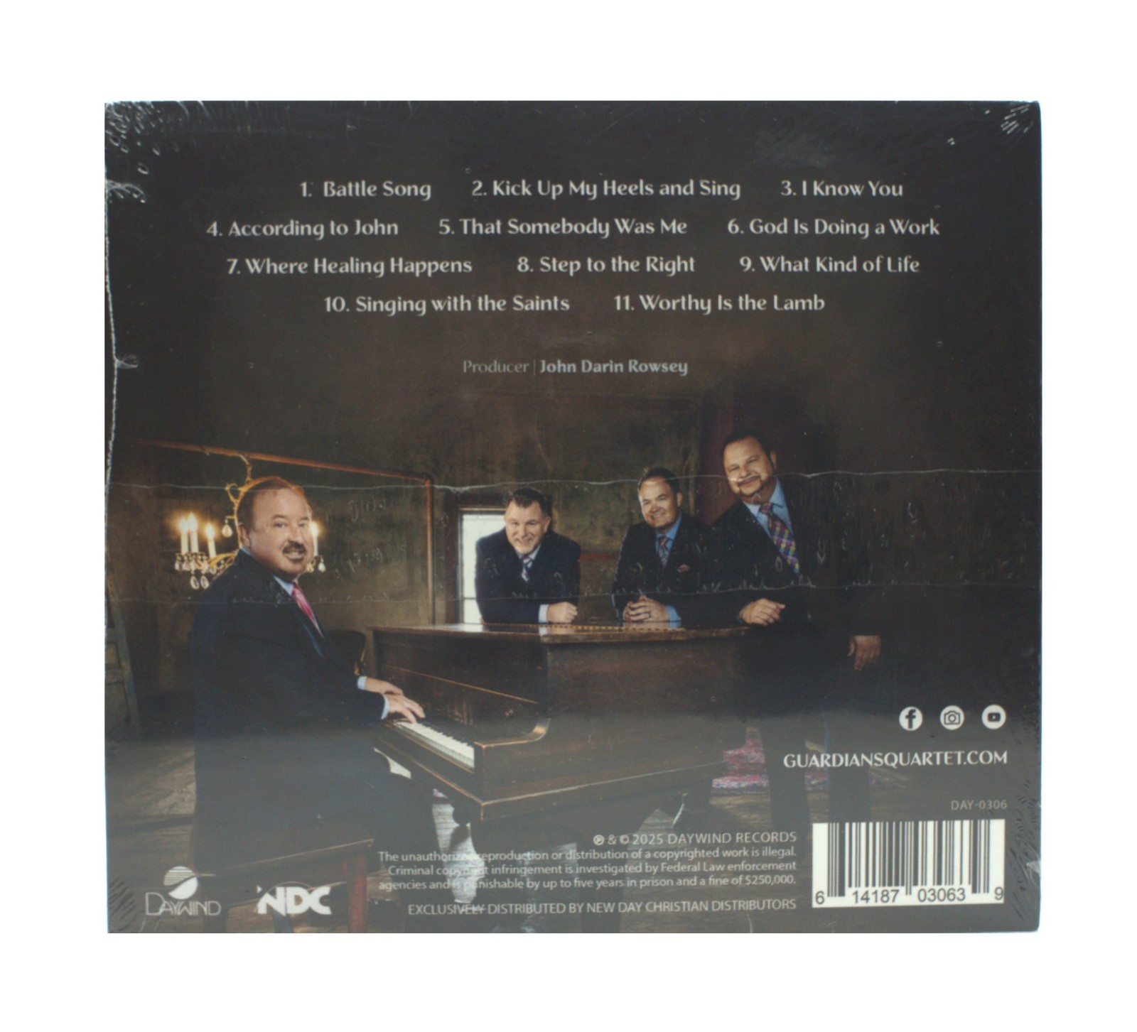 The Guardians Where Healing Happens NEW CD Christian Gospel Quartet Music