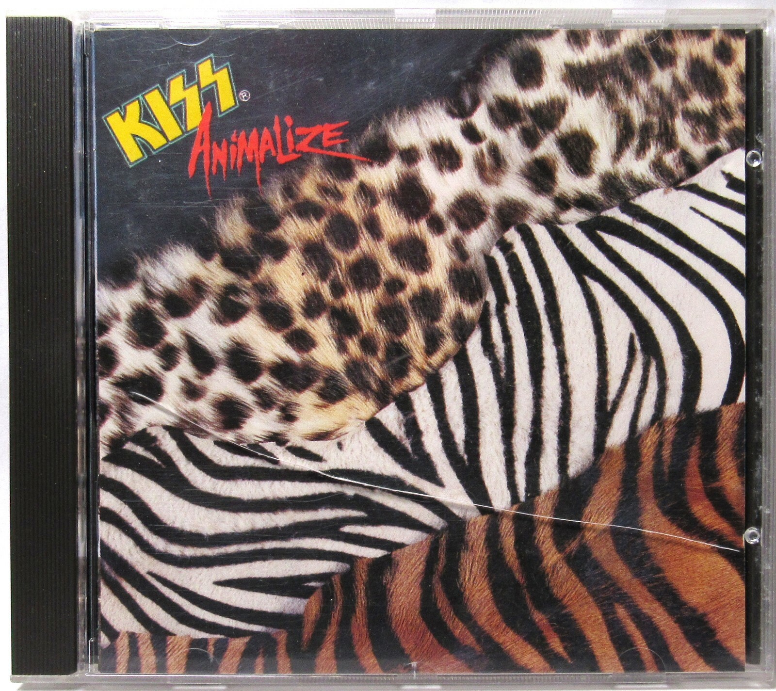 Kiss - ANIMALIZE (CD, Autographed Booklet By Bruce Kulick) Printed West Germany