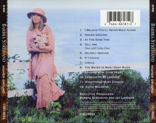 Barbra Streisand - Higher Ground (CD) (Very Good Plus (VG+)) - 3763457925