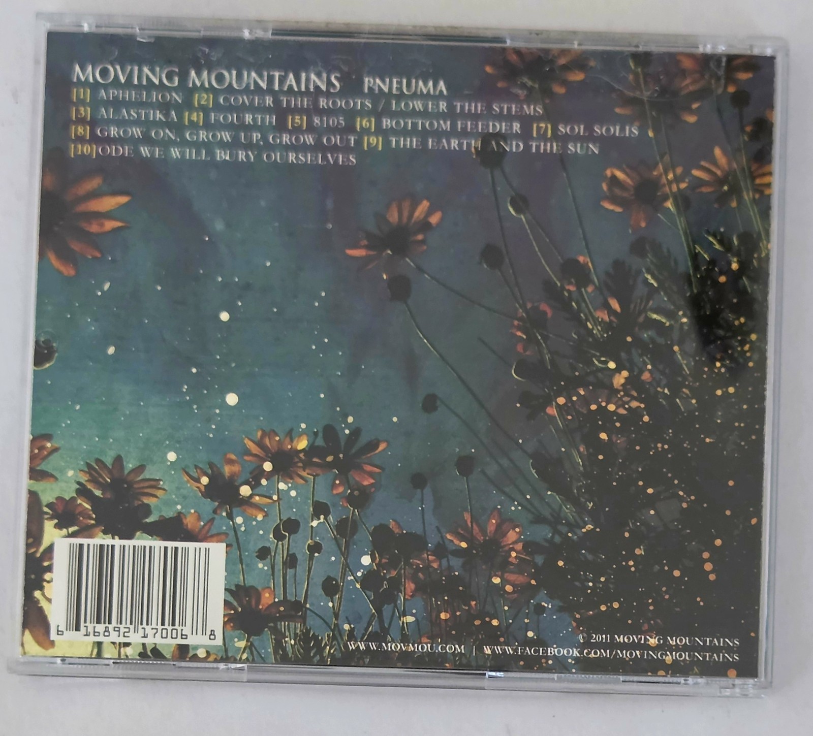 MOVING MOUNTAINS Pneuma CD - Rare Emo Post Rock From Indian Lakes Pinback Gates