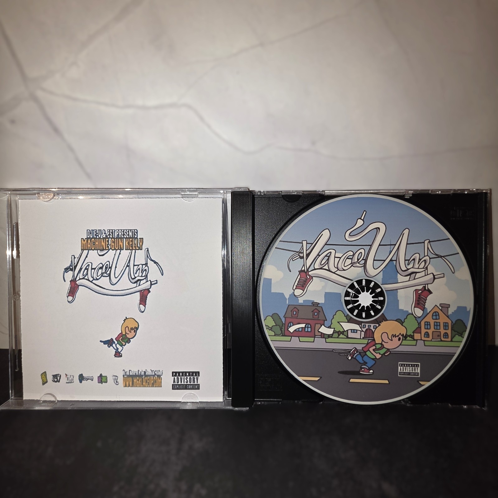 Lace Up Machine Gun Kelly Hip Hop Mixtape cd