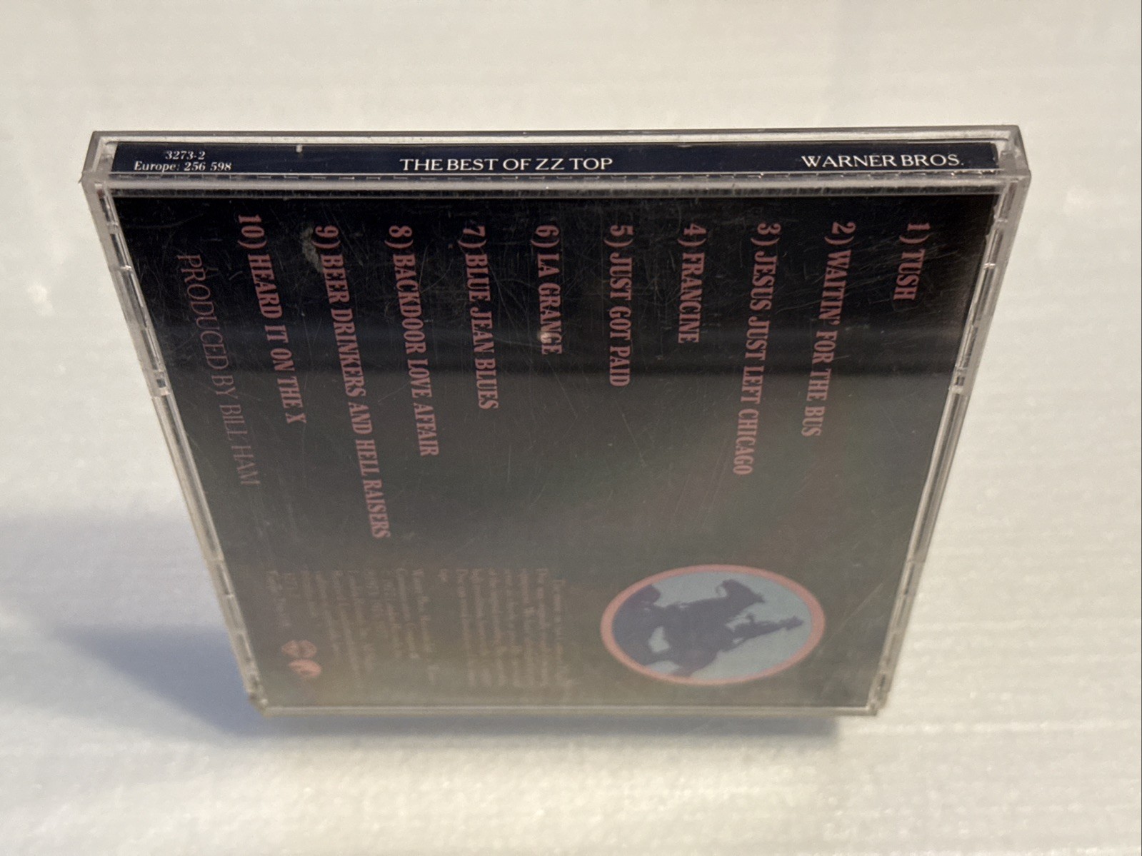 [NM!] Best of ZZ Top TARGET CD Made in Japan Warner Bros 3273-2 SMOOTH EDGE CASE