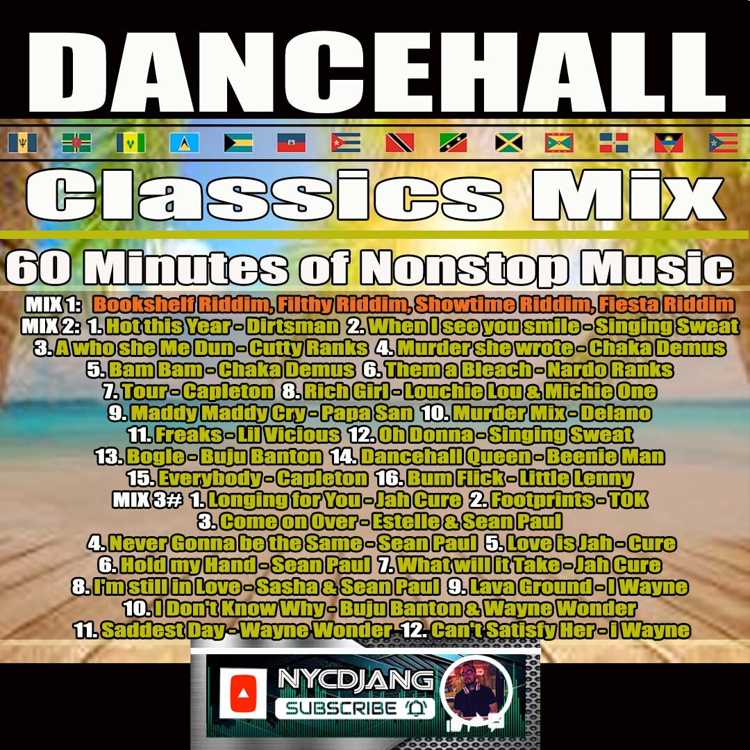 DANCEHALL REGGAE CLASSICS CD NON STOP MUSIC VARIOUS ARTISTS