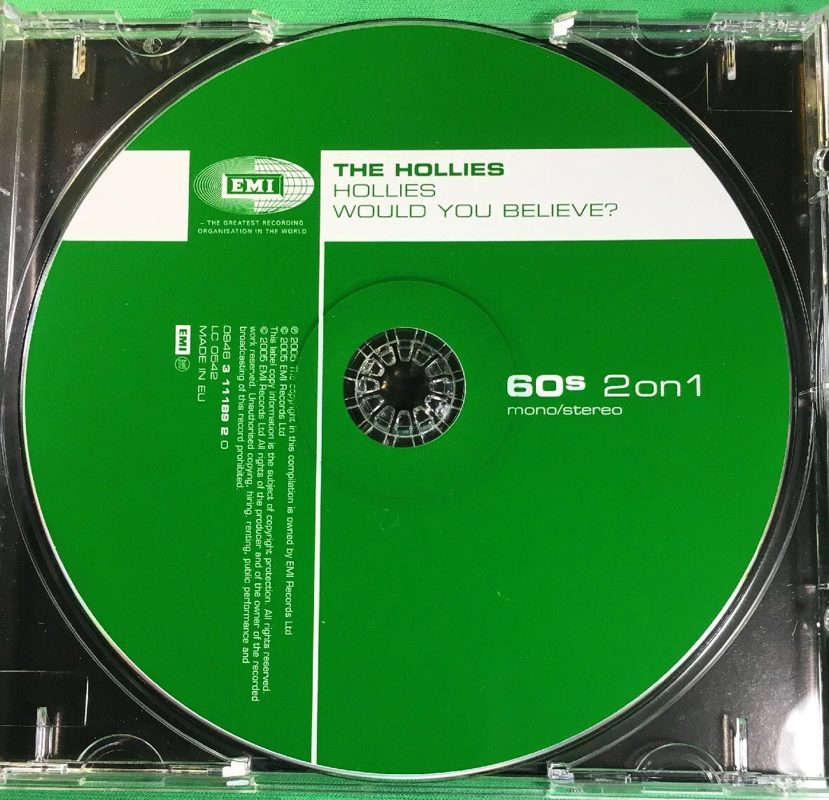 The Hollies + Would You Believe? by The Hollies (CD, 2005, EMI) Made In The EU