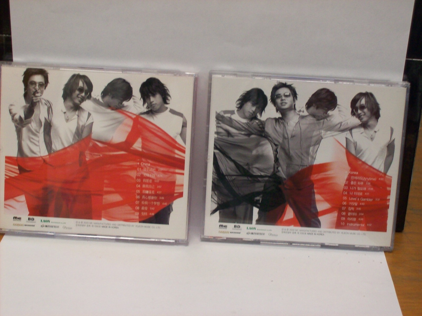 ARIRANG -- + CHINA / + KOREA -- KOREAN BAND (2-CD SET in SLIP COVER) LIKE NEW