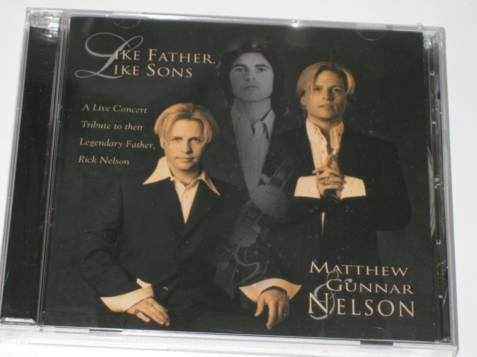 NELSON - Like Father, Like Sons CD Tribute RICKY NELSON -Travelin' Man Best Of