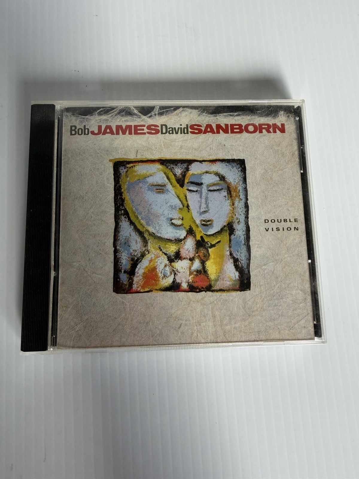 Bob James & David Sanborn – Double Vision CD 1986 Jazz Fusion Al Jarreau