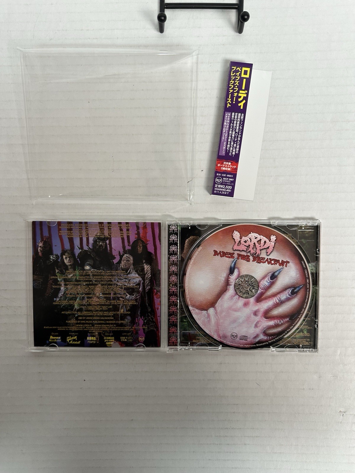 Lordi - Babez for Breakfast - CD Japan W/OBI (EX) 2010 SICP-2887 “RARE” OOP