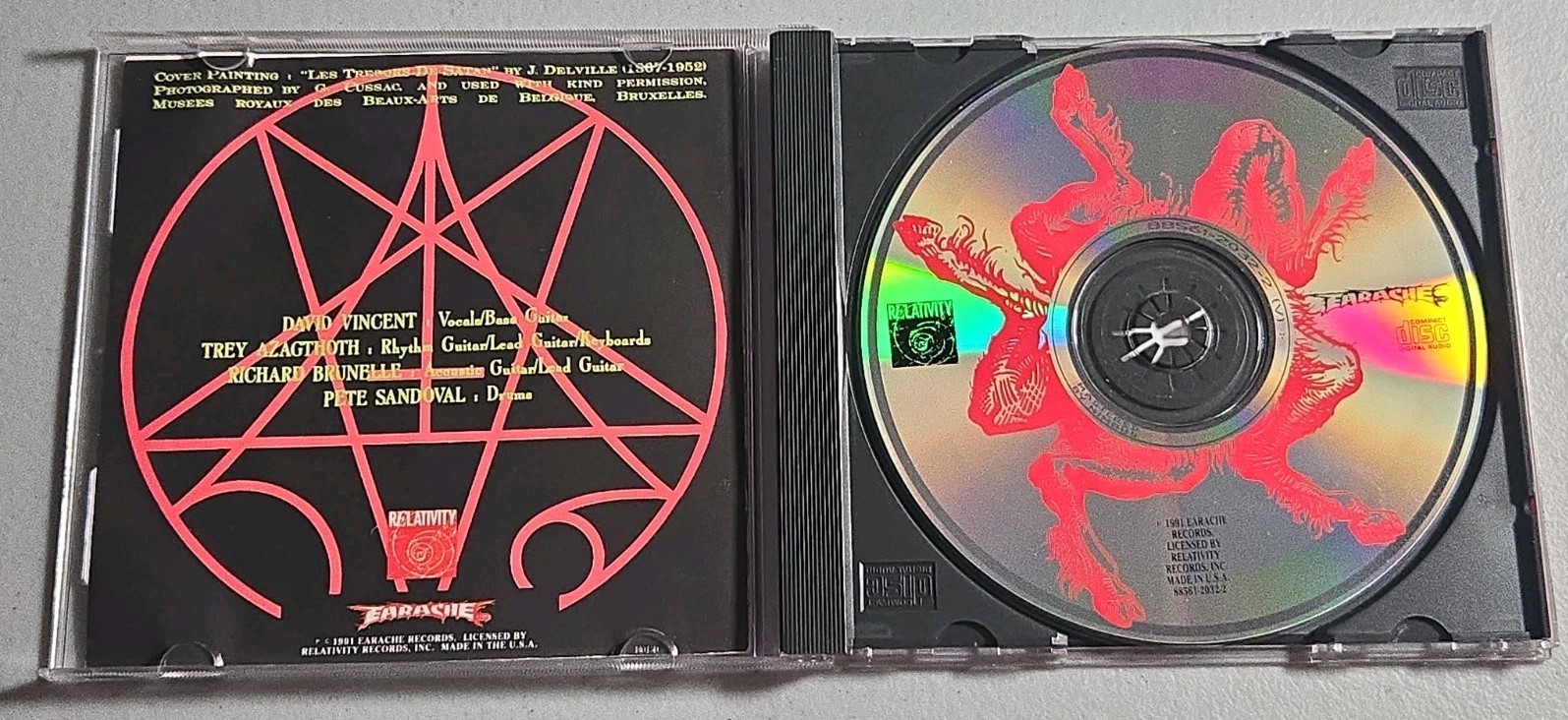 HTF Death Metal 90s Lot of 4 Bolt Thrower, Dark Angel, Deicide and Morbid Angel