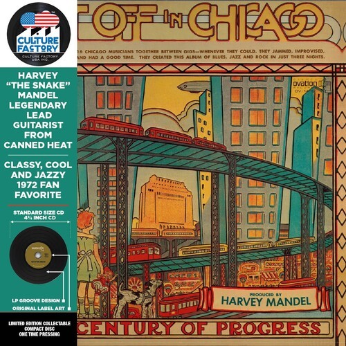 PRE-ORDER Harvey Mandel - Get Off in Chicago [New CD] Ltd Ed, Mini LP Sleeve, Co