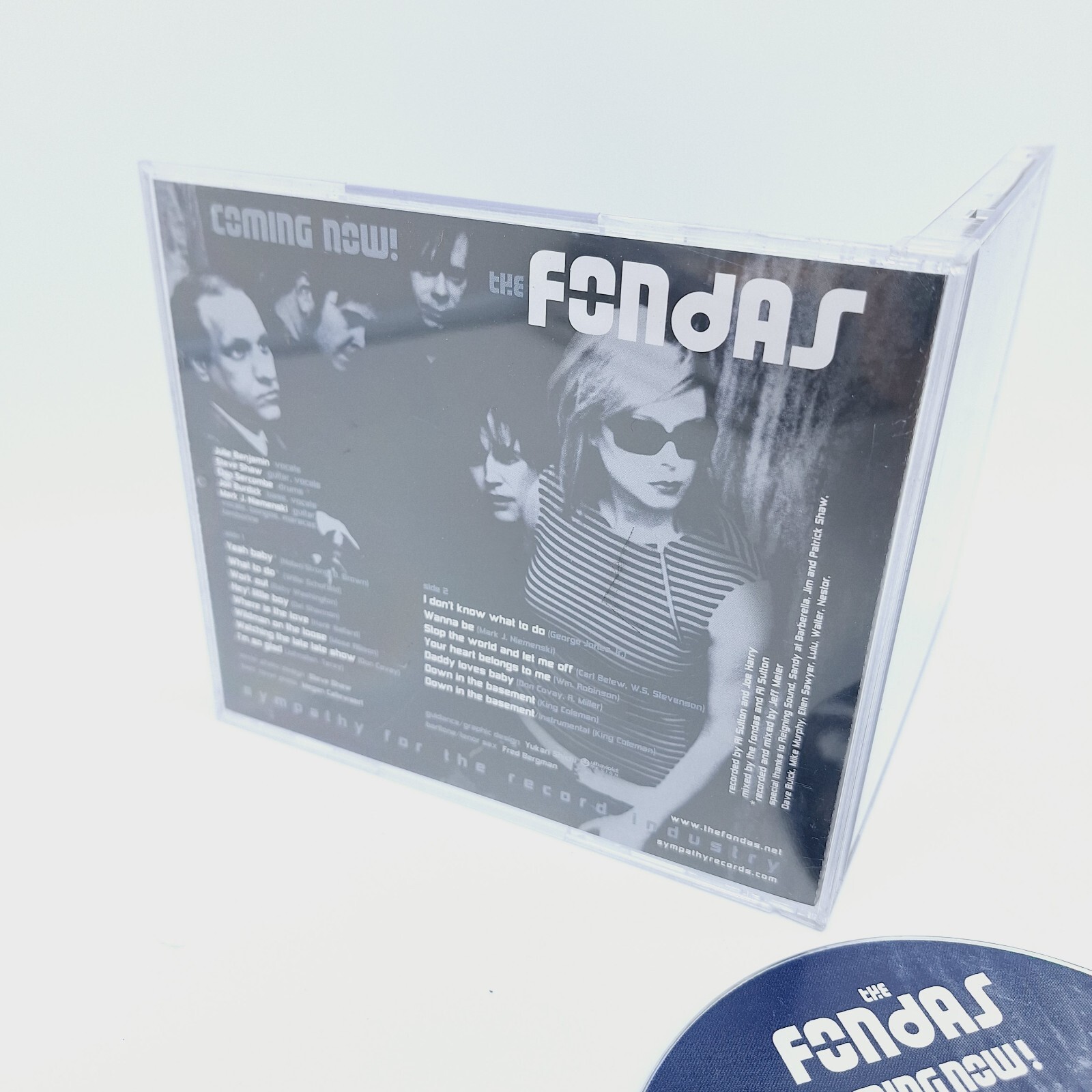 FONDAS - Coming Now The Fondas - CD - 2003-Garage Rock Punk