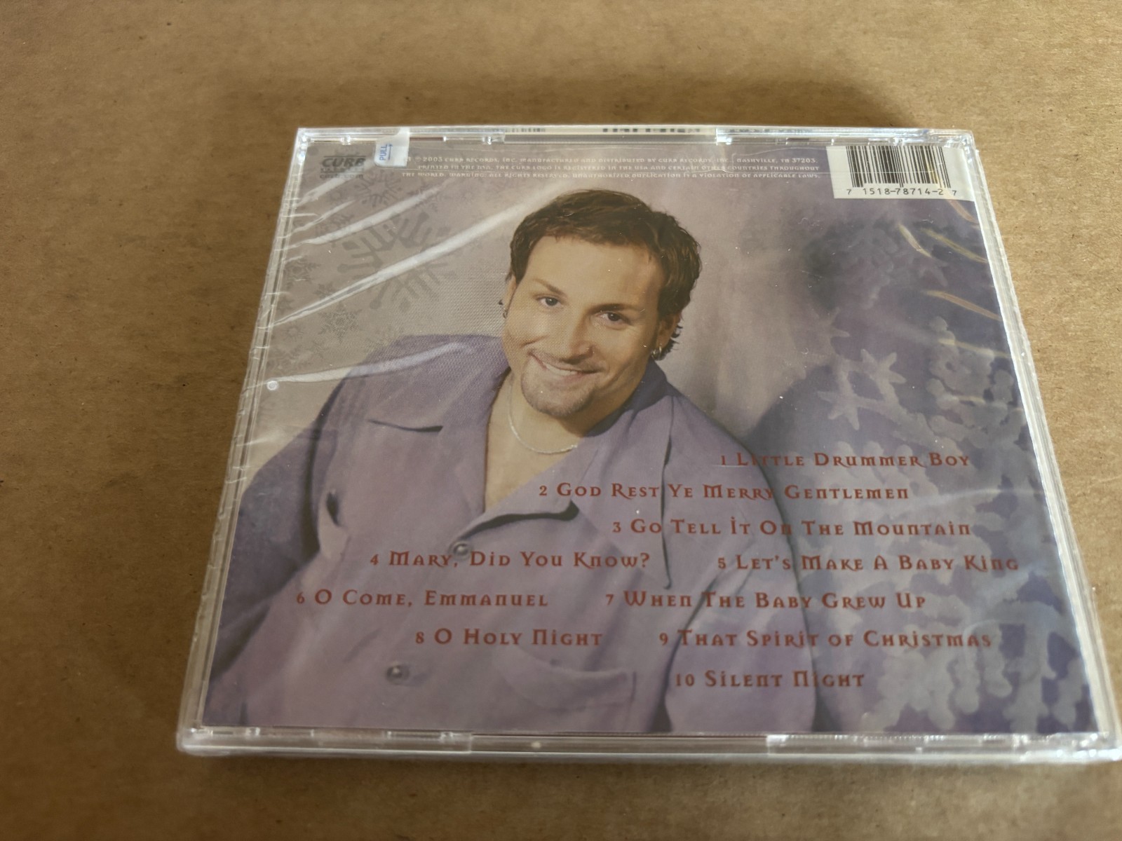 A Michael English Christmas Brand New CD 2003 Curb Records Michael English