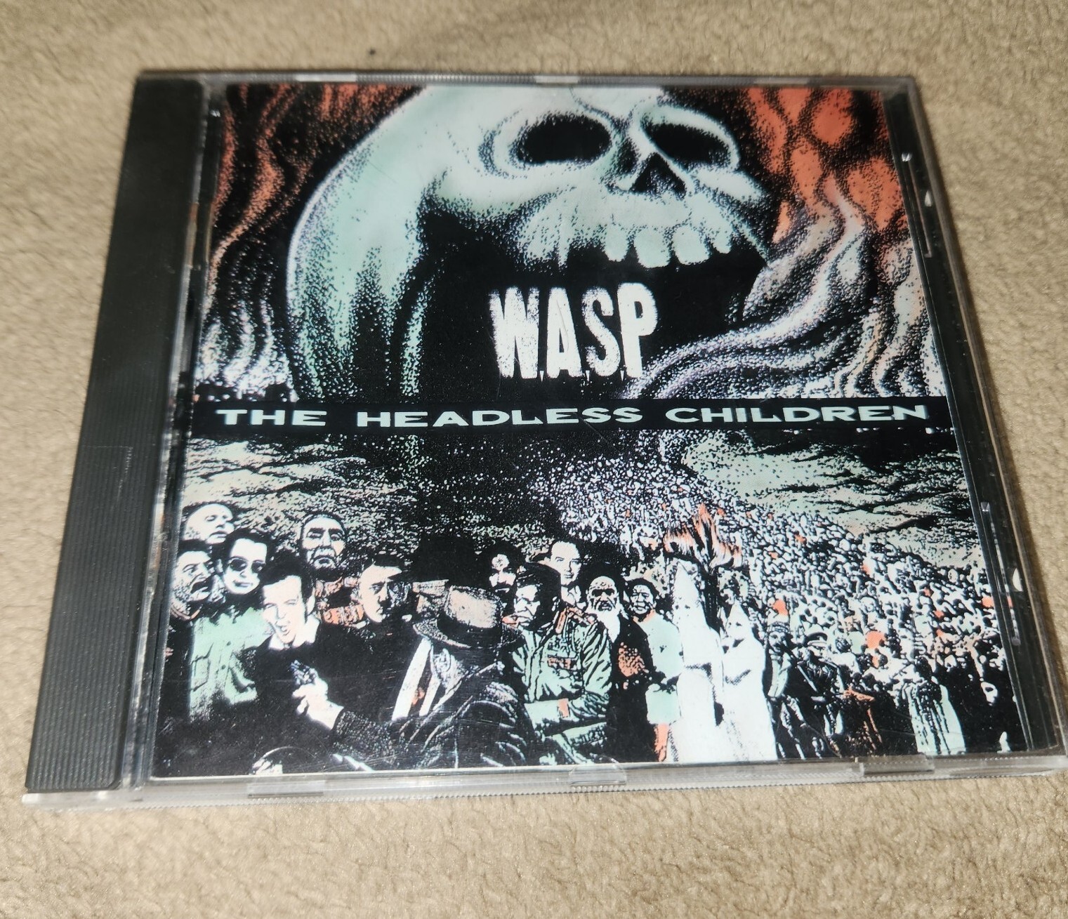 W.A.S.P. (WASP) - The Headless Children (CD, 1989, Capitol) bmg club issue