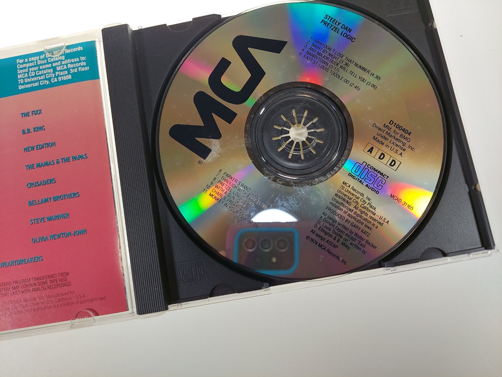 Steely Dan Pretzel Logic CD (1999 McA)
