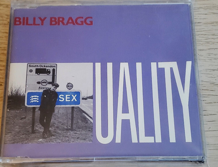 Billy Bragg Sexuality 4 Track CD Single EP UK Pressing OOP Polygram