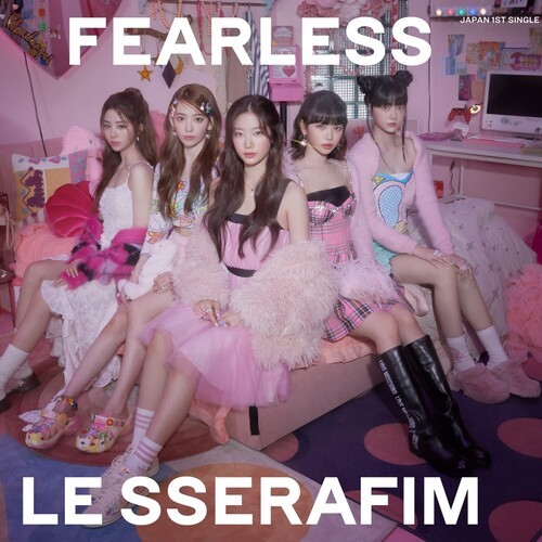 Le Sserafim - LE SSERAFIM - Fearless (Limited Edition B - CD + DVD) [New CD] Ltd