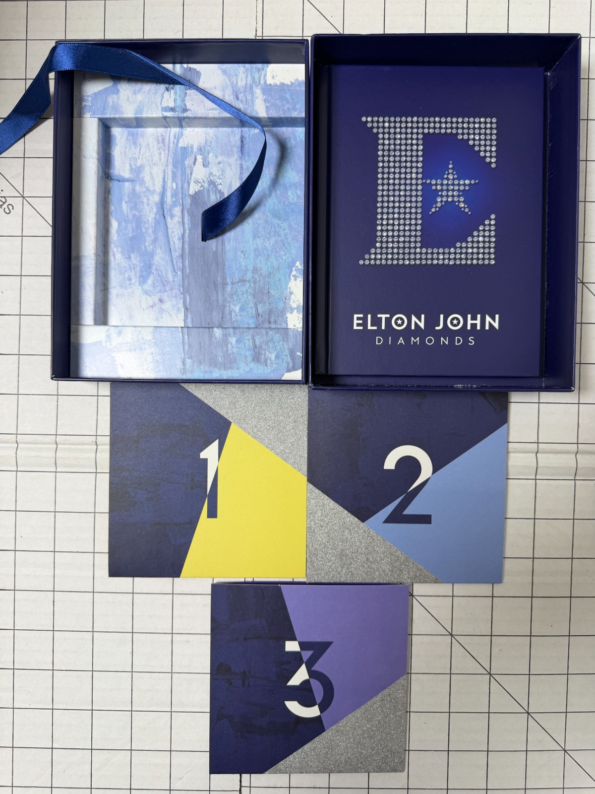 Elton John: Diamonds 3-CD Deluxe Box Set Hardcover Book 2017 Greatest Hits