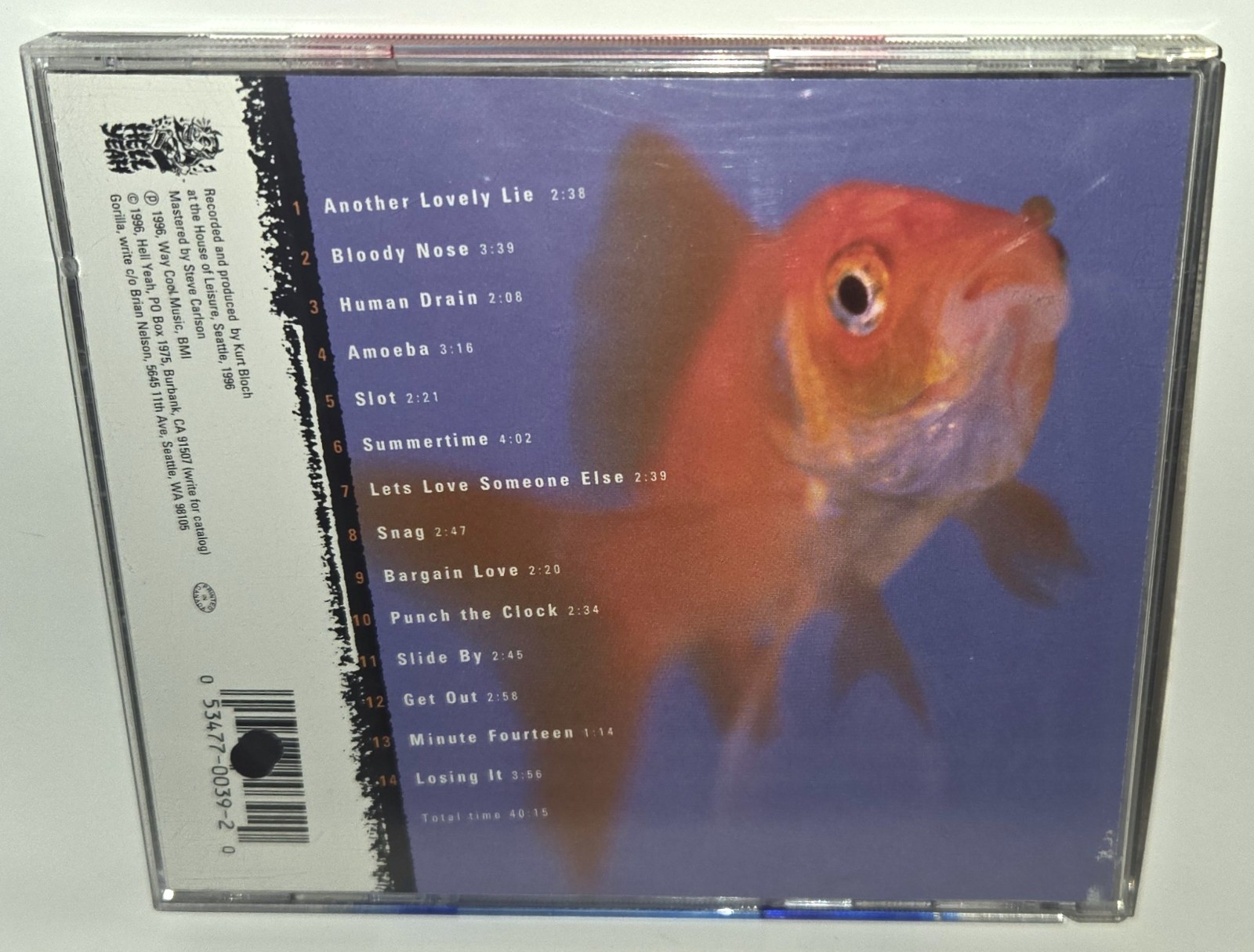 GORILLA Obliterator CD 1996 Hell Yeah SEATTLE GRUNGE Keyboard Garage ROCK