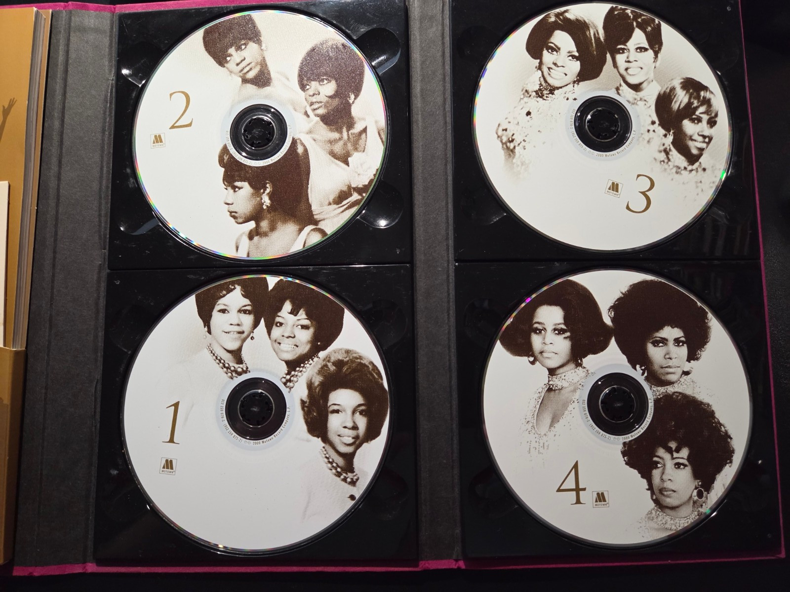 Diana Ross and the Supremes Velvet (4 CD Box Set + Live Disc) 76 Page Booklet