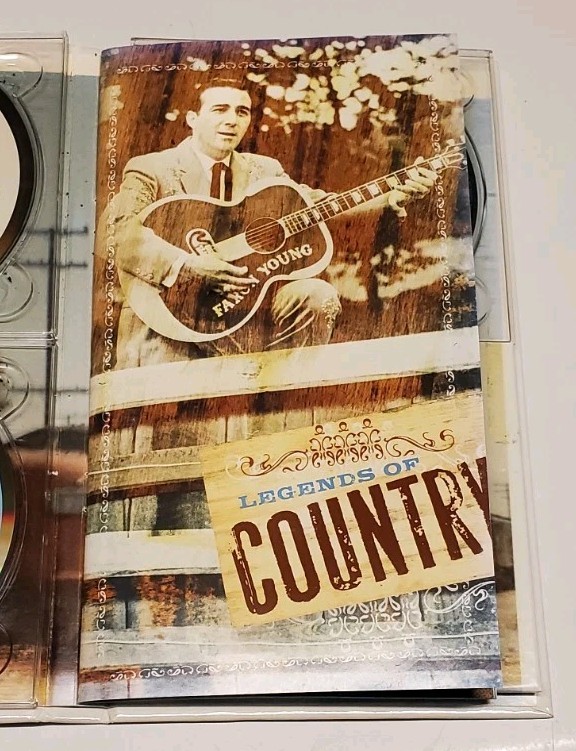 Legends of Country Classic Hits of The 50s 60s And 70s 3 CD Box Set