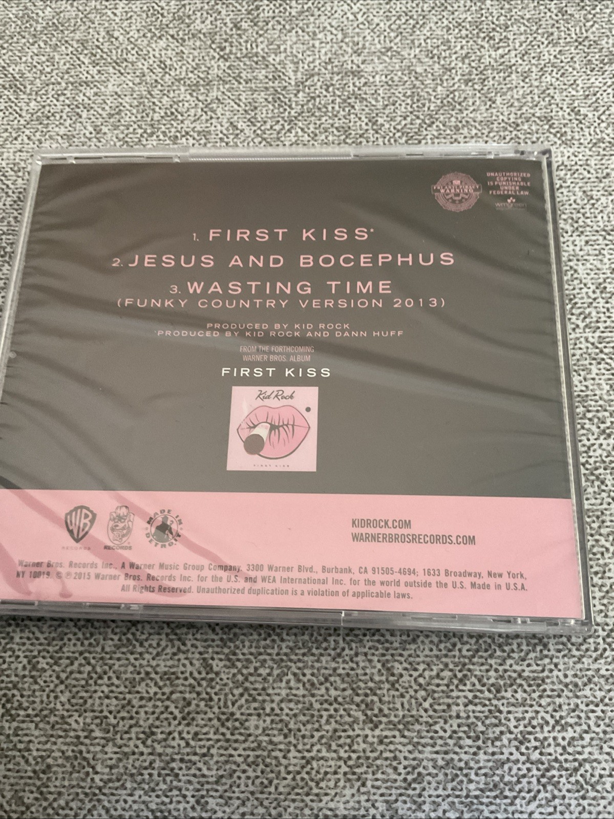 Kid Rock - First Kiss Single Record Store Day 2015