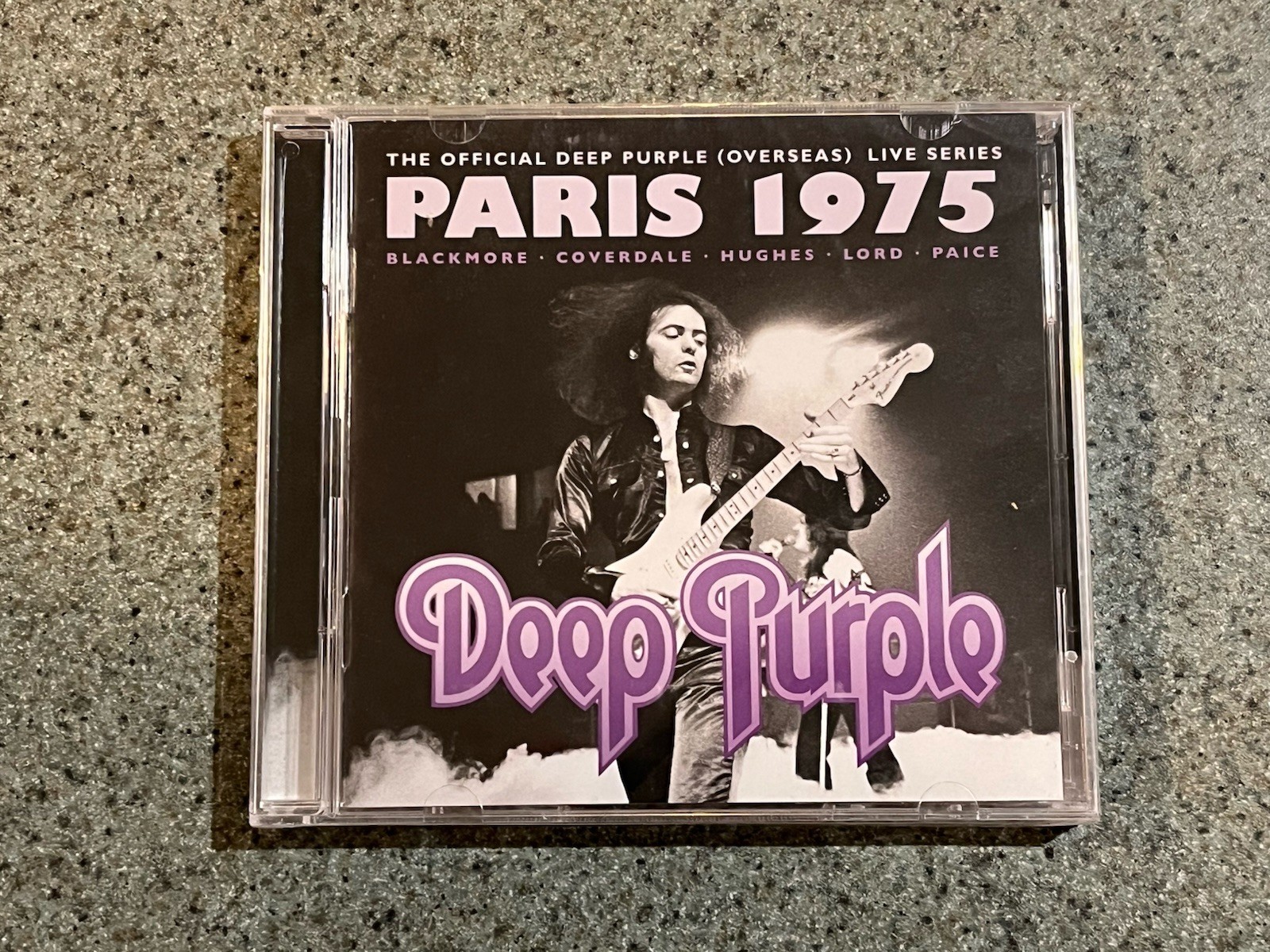 Deep Purple "The Official Deep Purple Live Series - PARIS 1975" CD (EAR Music)