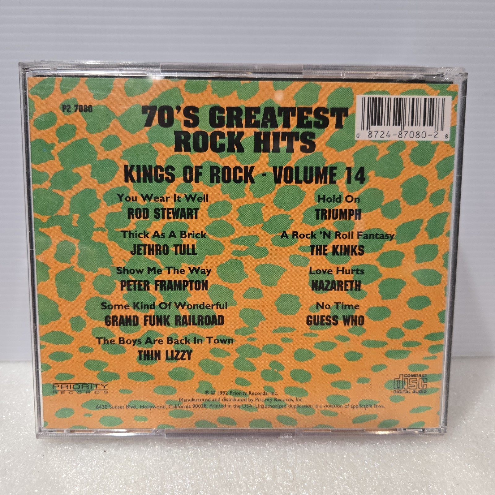 6 CD LOT - ROCK - VARiOUS ARTISTS - SEE PHOTOS & TITLES IN DESCRIPTION - CD16R4