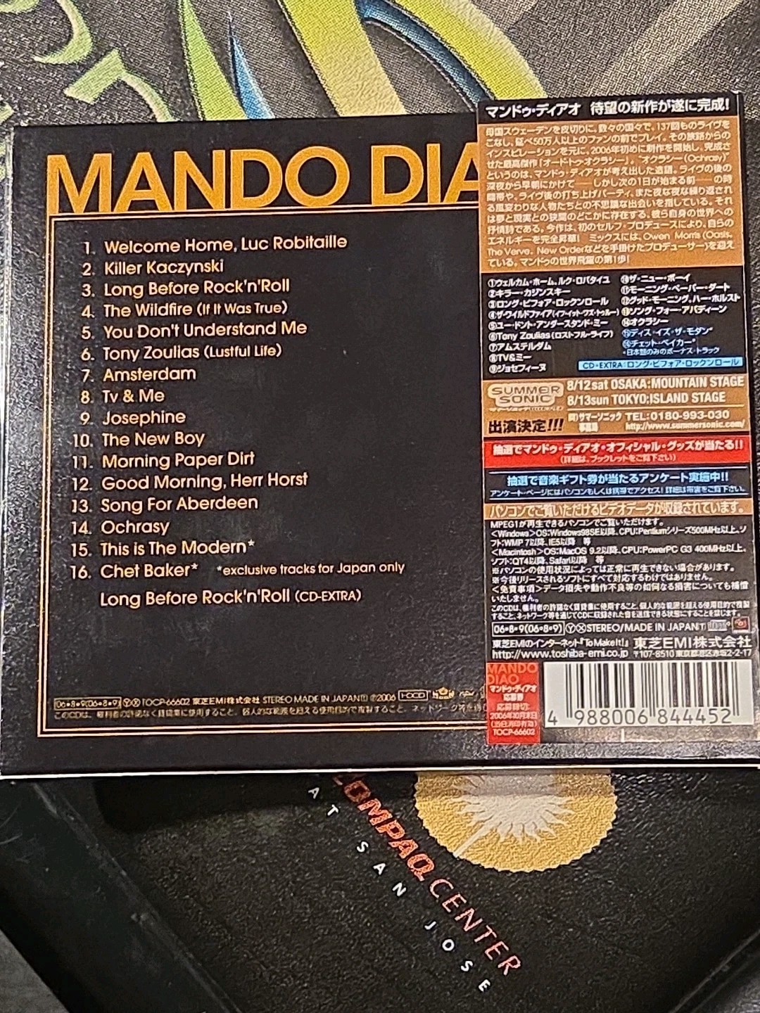 Mando Diao – Ode to Ochrasy Japan CD w/ OBI TOCP-66602 Toshiba EMI