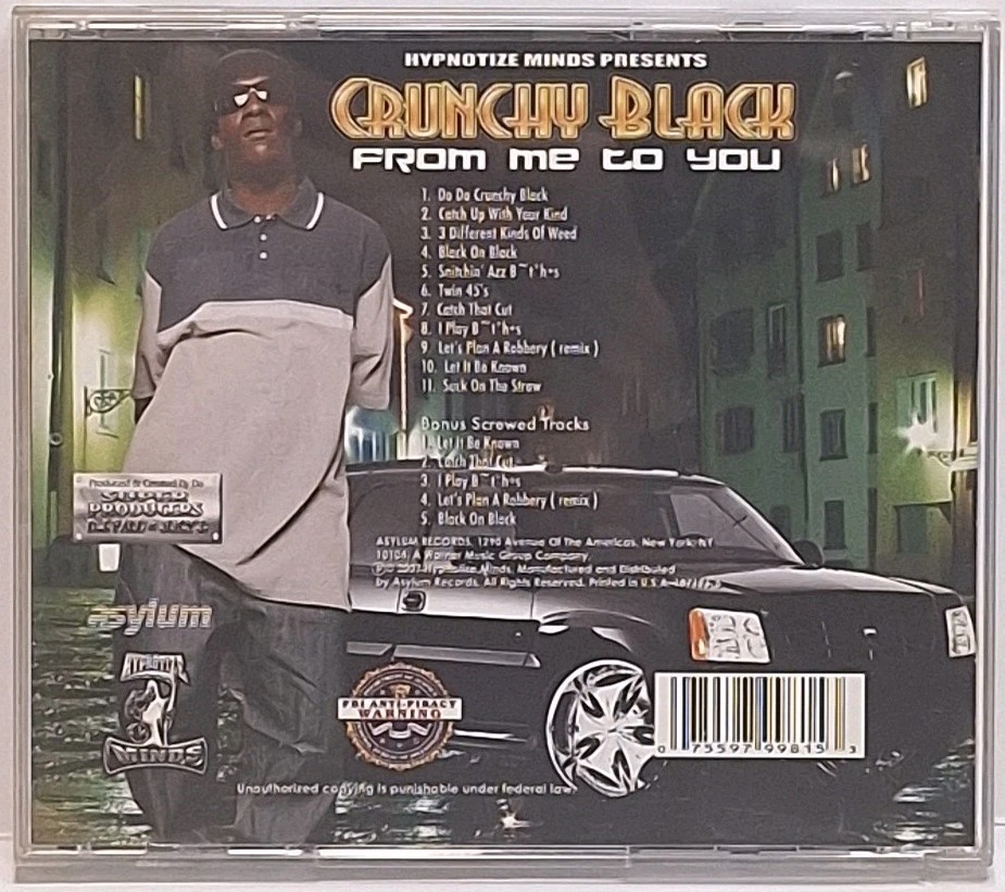 Crunchy Black From Me To You CD 2007 Excellent Condition EX Rare OOP Tested