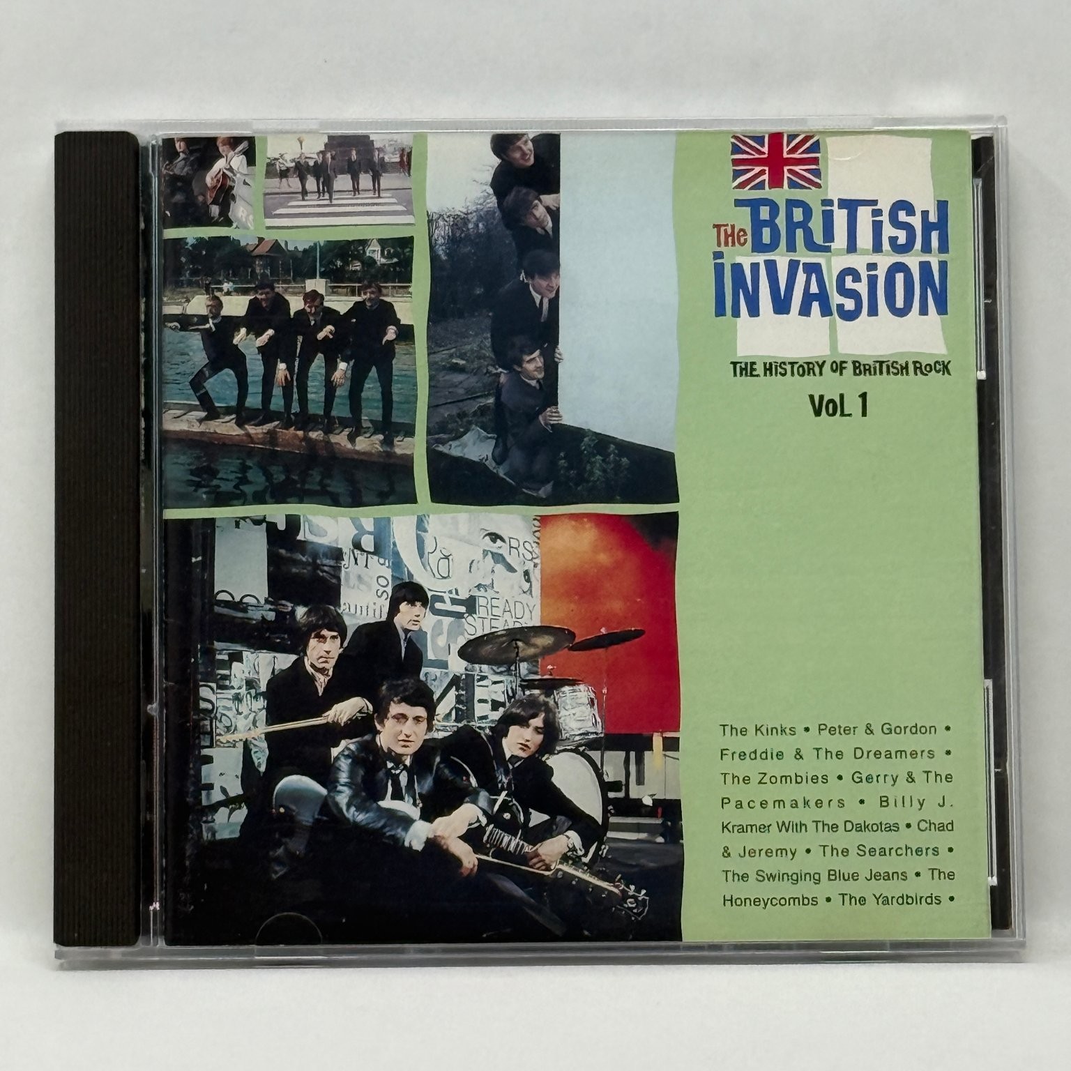 British Invasion Vol 1 CD 1989 History of British Rock Pop Rhino EMI