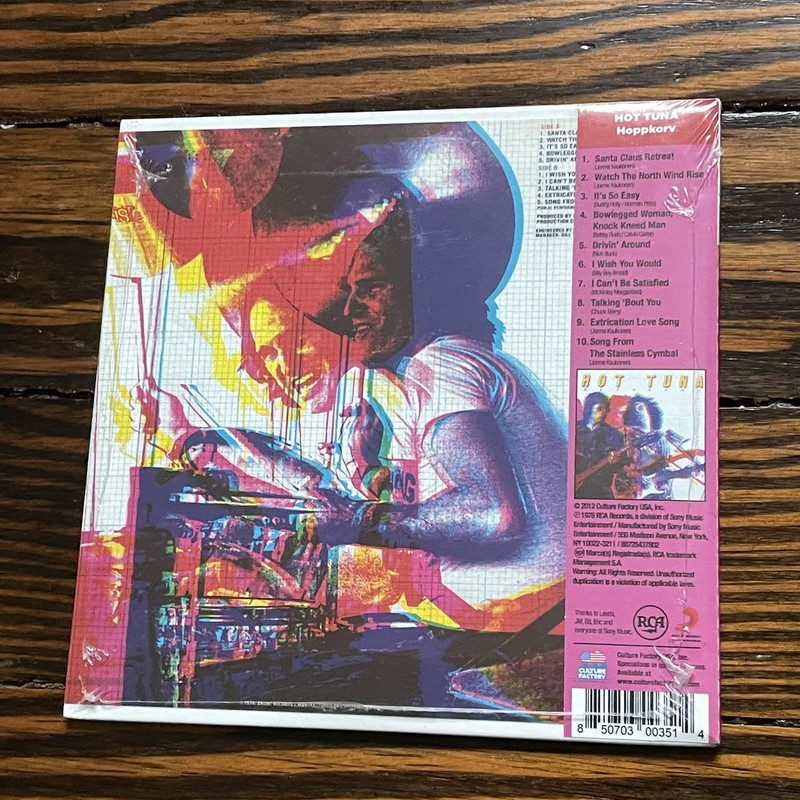 Hot Tuna / HOPPKORV (NEW Culture Factory Limited Edition CD) (High Definition ..