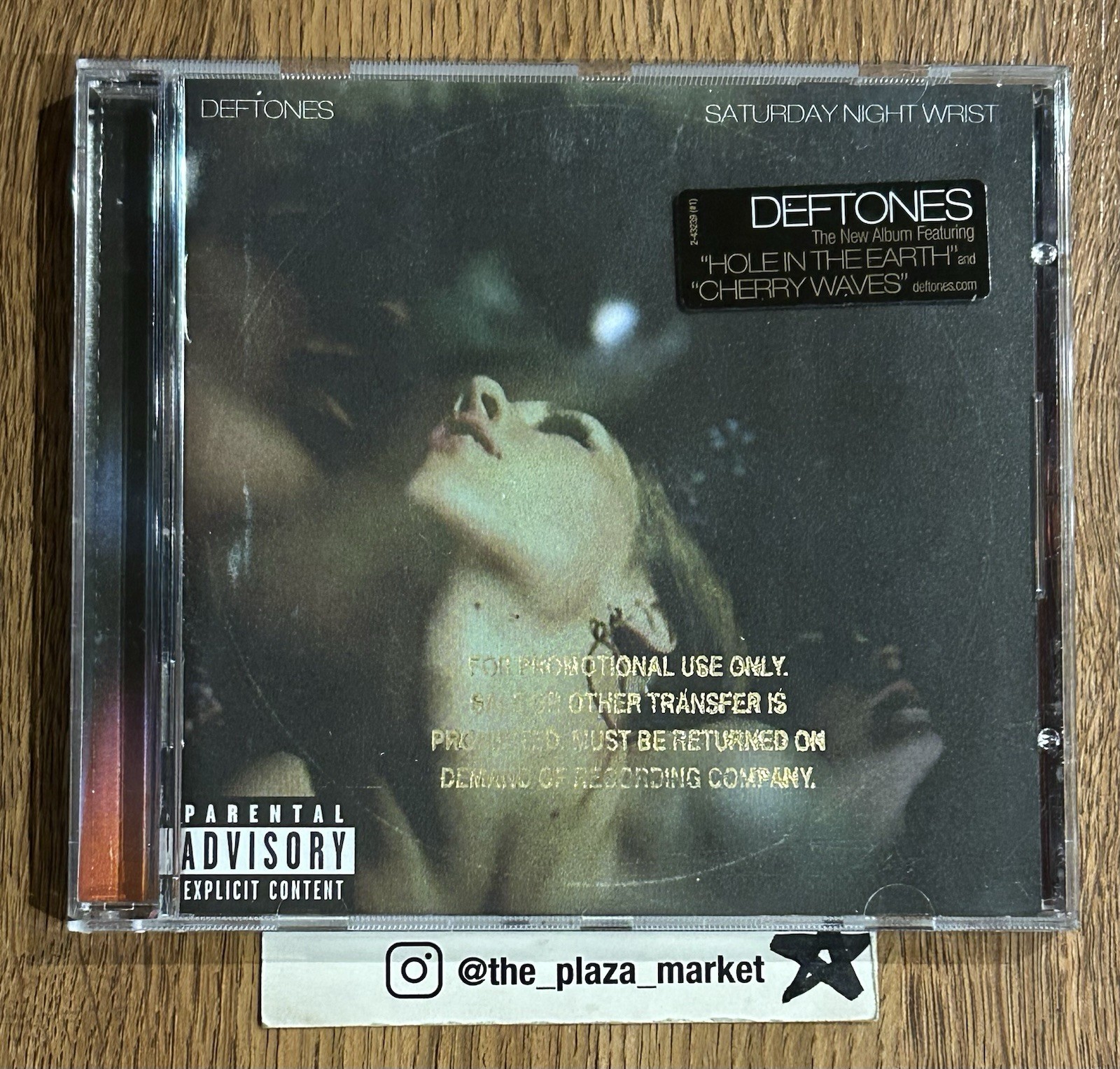 Deftones Promo stamped Saturday Night Wrist CD Rare music