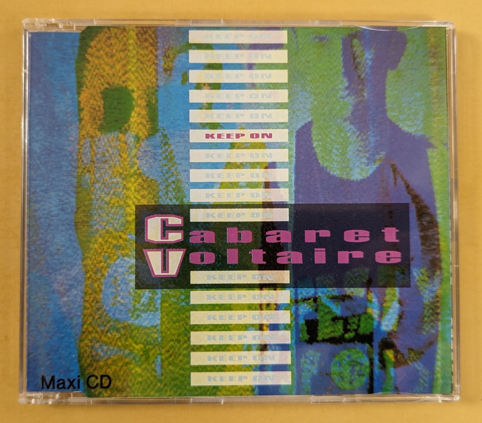 Cabaret Voltaire- Keep On CDS- 3TRK MAXI REMIX SINGLE! TECHNO!