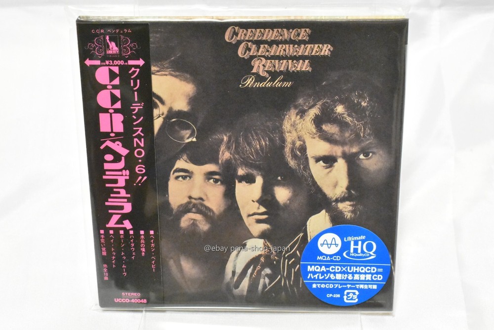 CREEDENCE CLEARWATER REVIVAL-PENDULUM-JAPAN Paper Sleeve MQA UHQCD Ltd/Ed