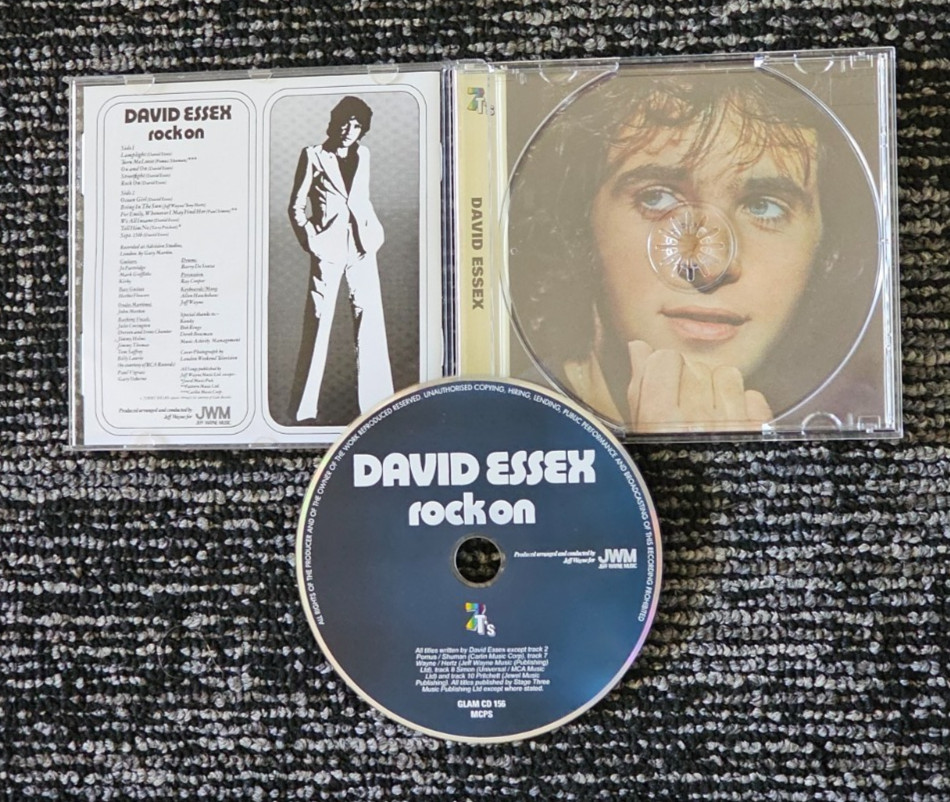 David Essex Rock On (the Rock On album) CD Remastered Import 7T's Jeff Wayne