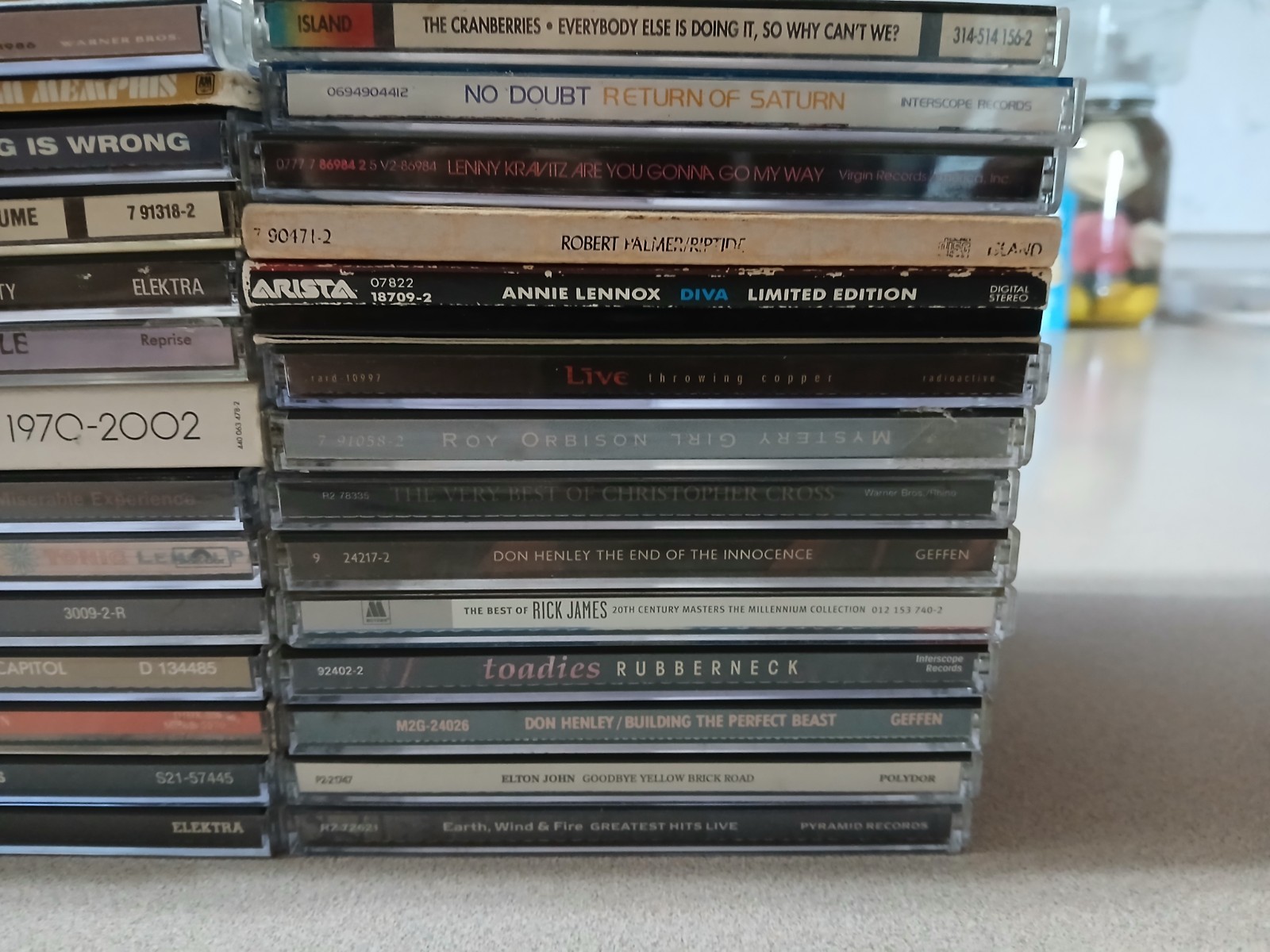 Classic Rock cd lot/42 the Doors,Steely Dan,Boston,Croce,the Band,Moby,Cars,Toni