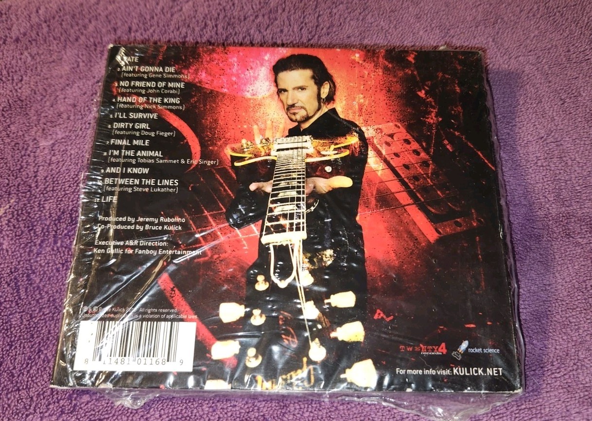 BRUCE KULICK cd BK3 john corabi gene simmons eric singer