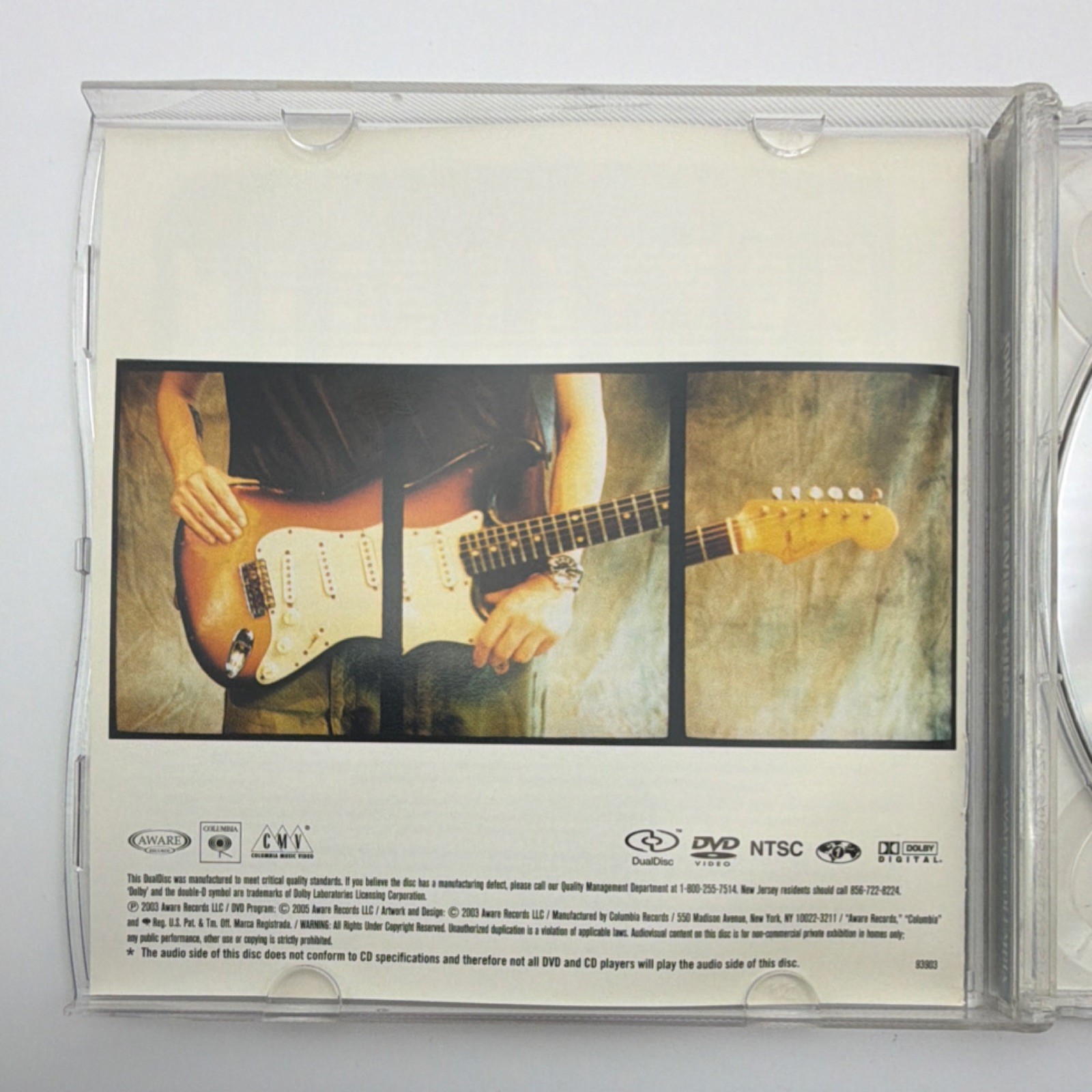John Mayer Heavier Things CD DVD Rock Aware/Columbia 2003 DualDisc Album 93903
