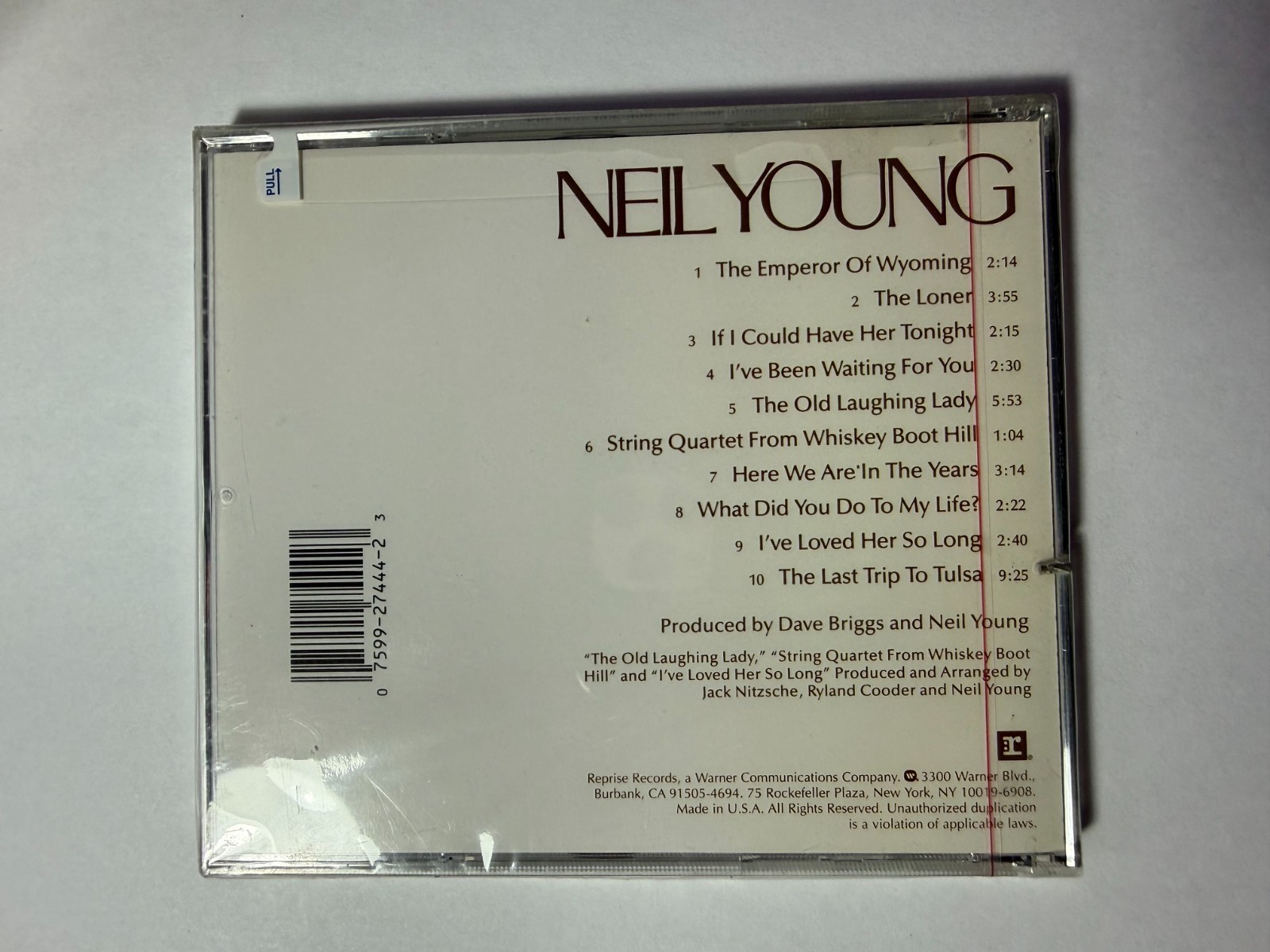 3 NEW SEALED NEIL YOUNG CD MIRROR BALL - FREEDOM - SELF TITLE - REPRISE RARE HTF