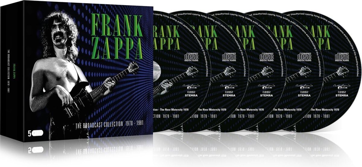 Frank Zappa – The Broadcast Collection 1970 - 1981 5 CD Box Set