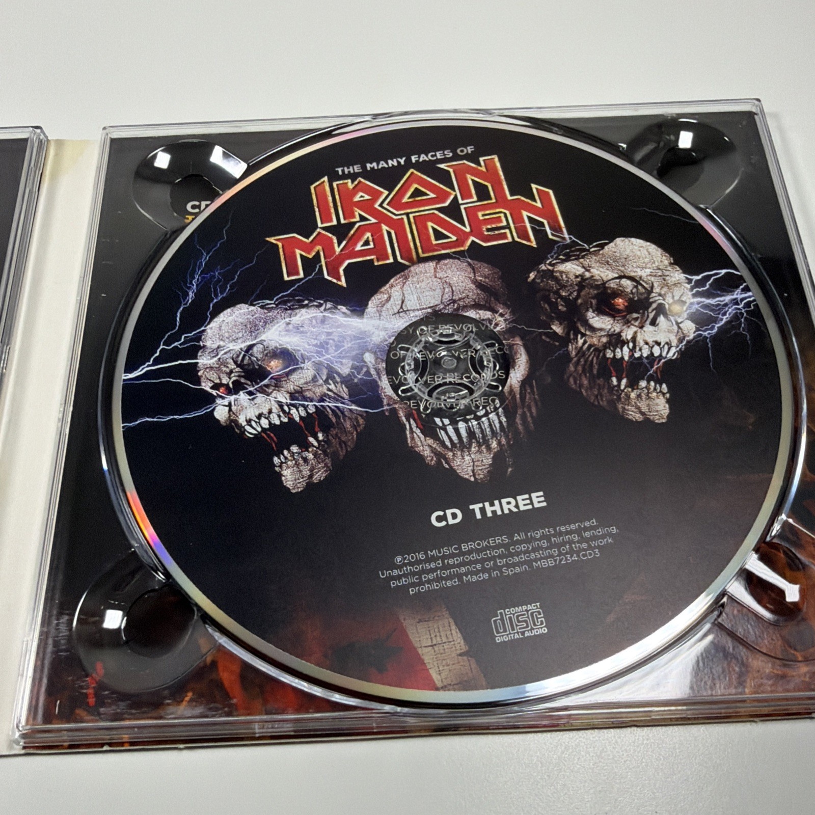 Lot Of 7 Iron Maiden Cd Albums Mint Discs Complete Clean 10 Disc Set Rare HTF