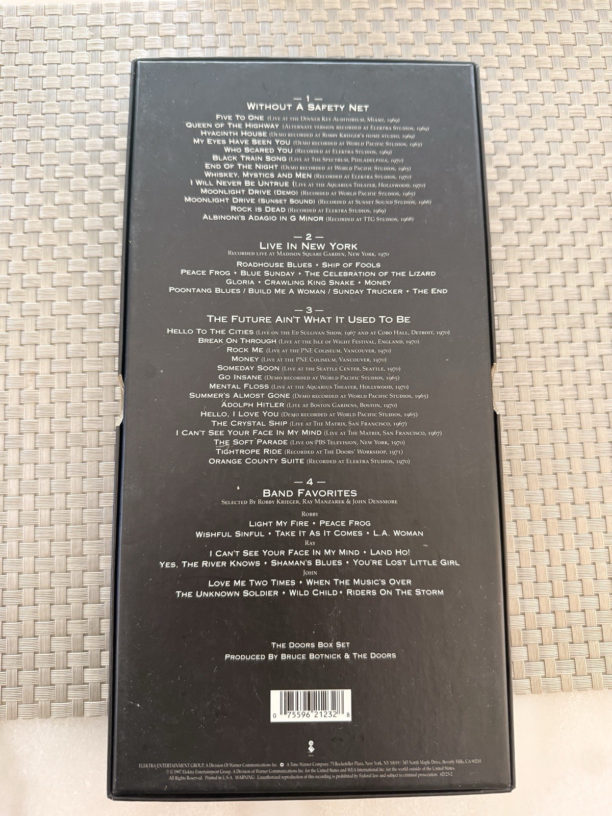 Doors Box Set Only by The Doors (CD, 1997) No Music