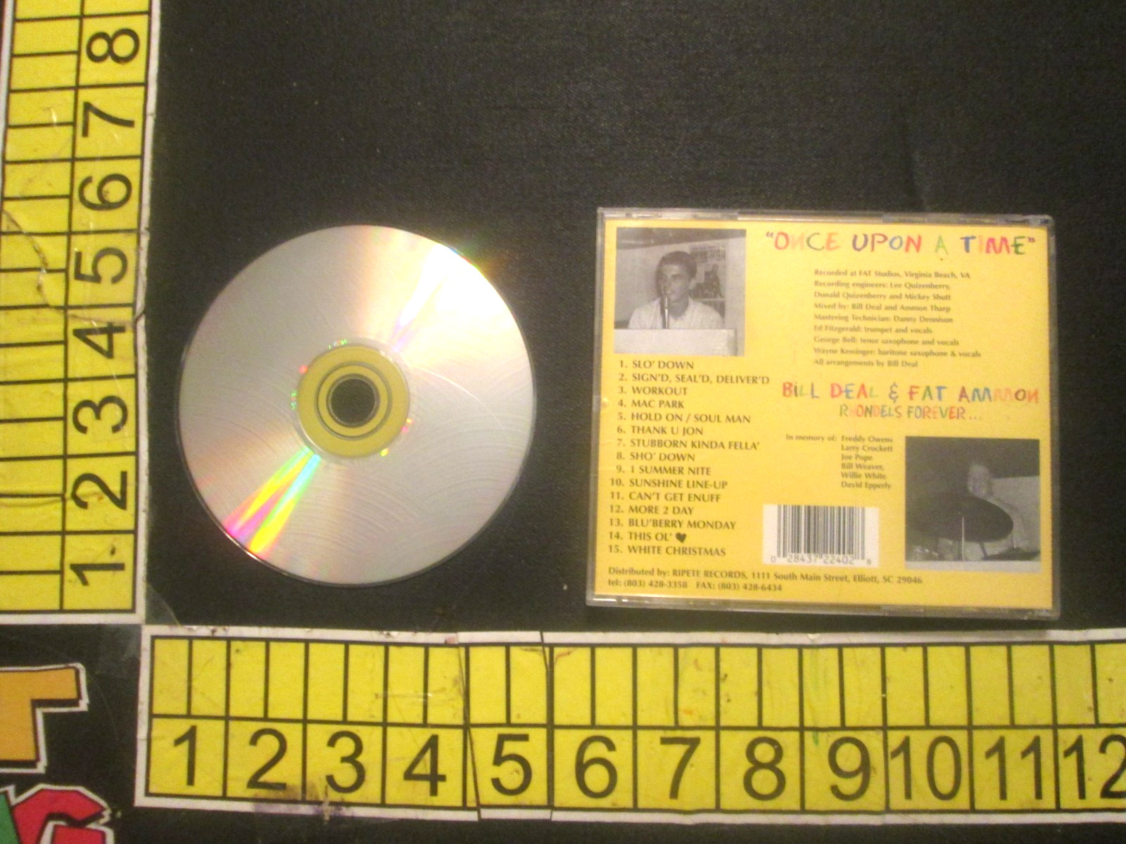 Once Upon a Time - Bill Deal & Fat Ammon - Rhondels Forever (CD)