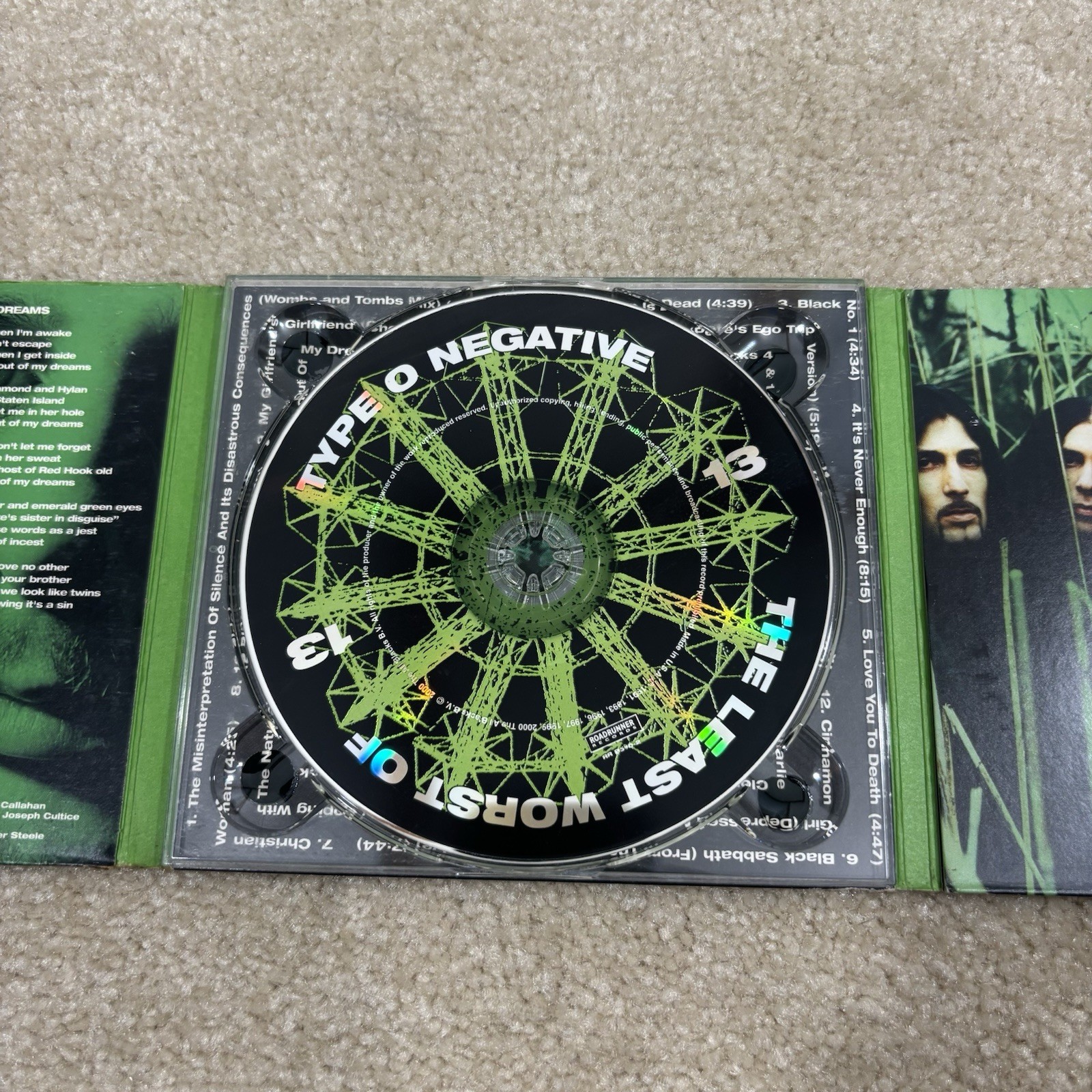 Mixed Lot Of 5 Type O Negative CDs Bloody Kisses Killing Me Coming Slow Deep
