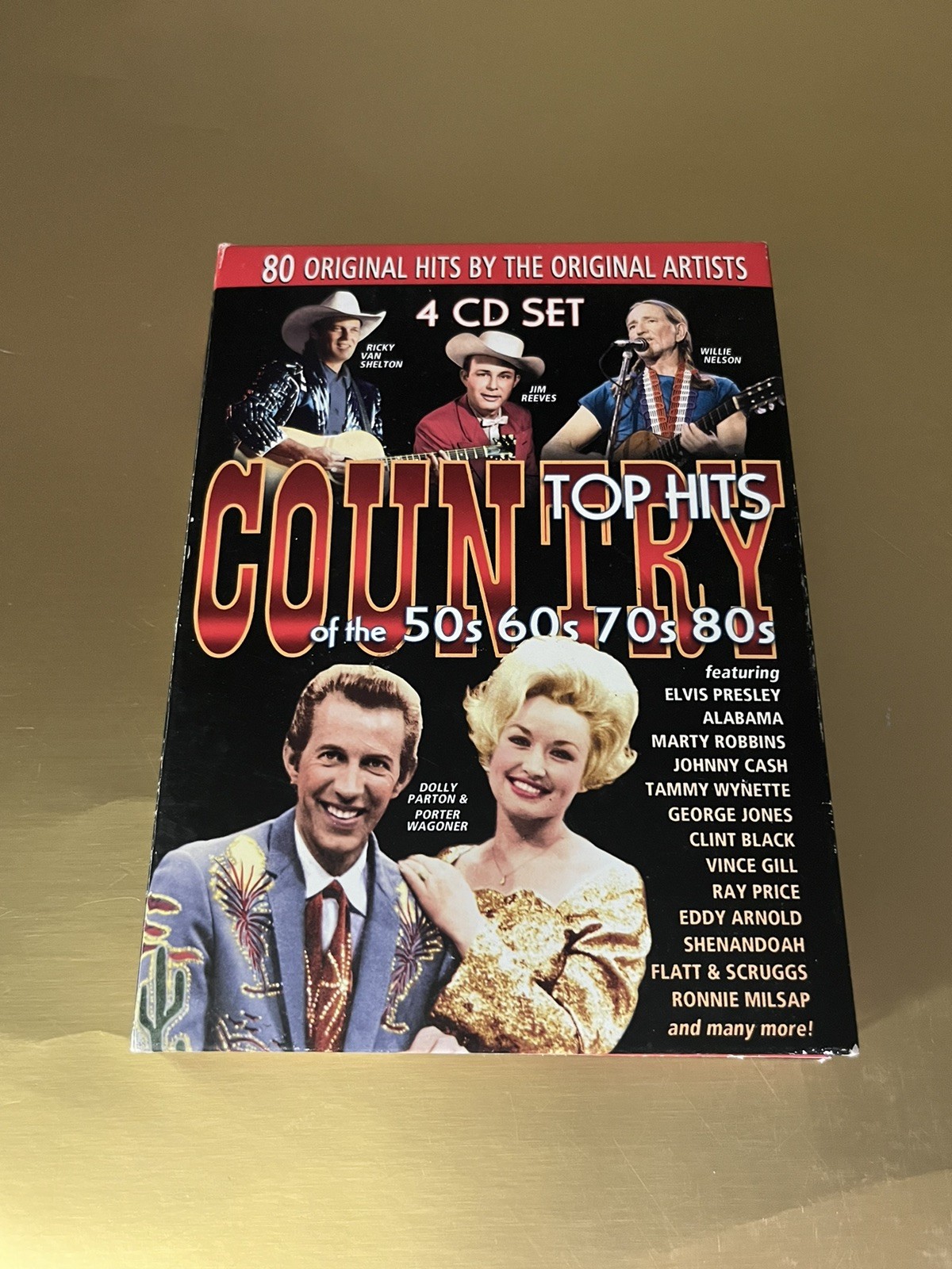 COUNTRY TOP HITS OF THE 50S 60S 70S AND 80S . CD’s. ⭐️⭐️⭐️ Excellent Condition