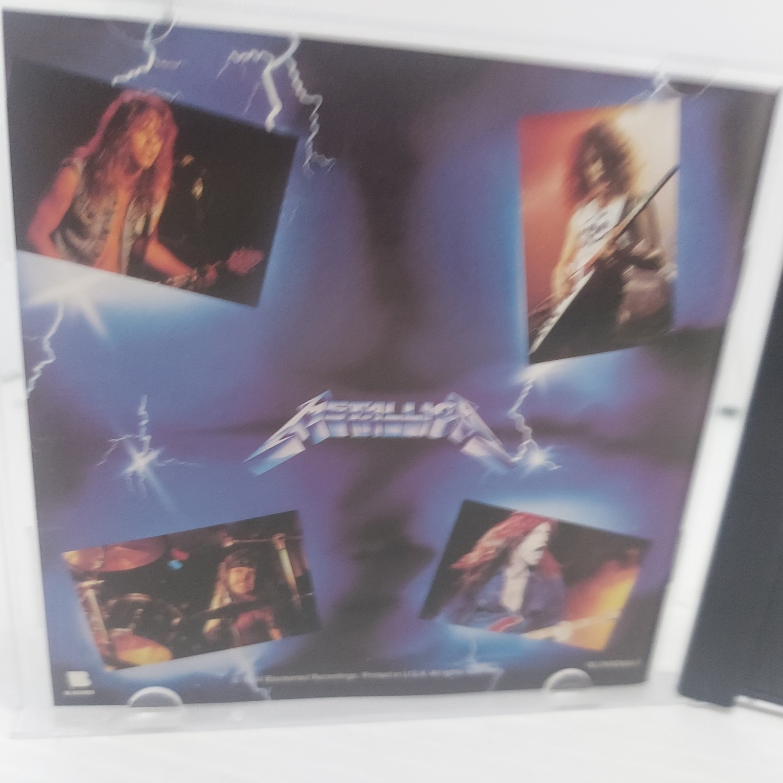 Metallica - Ride The Lightning (CD, Blackend) Thrash Metal Classic Vintage 1984