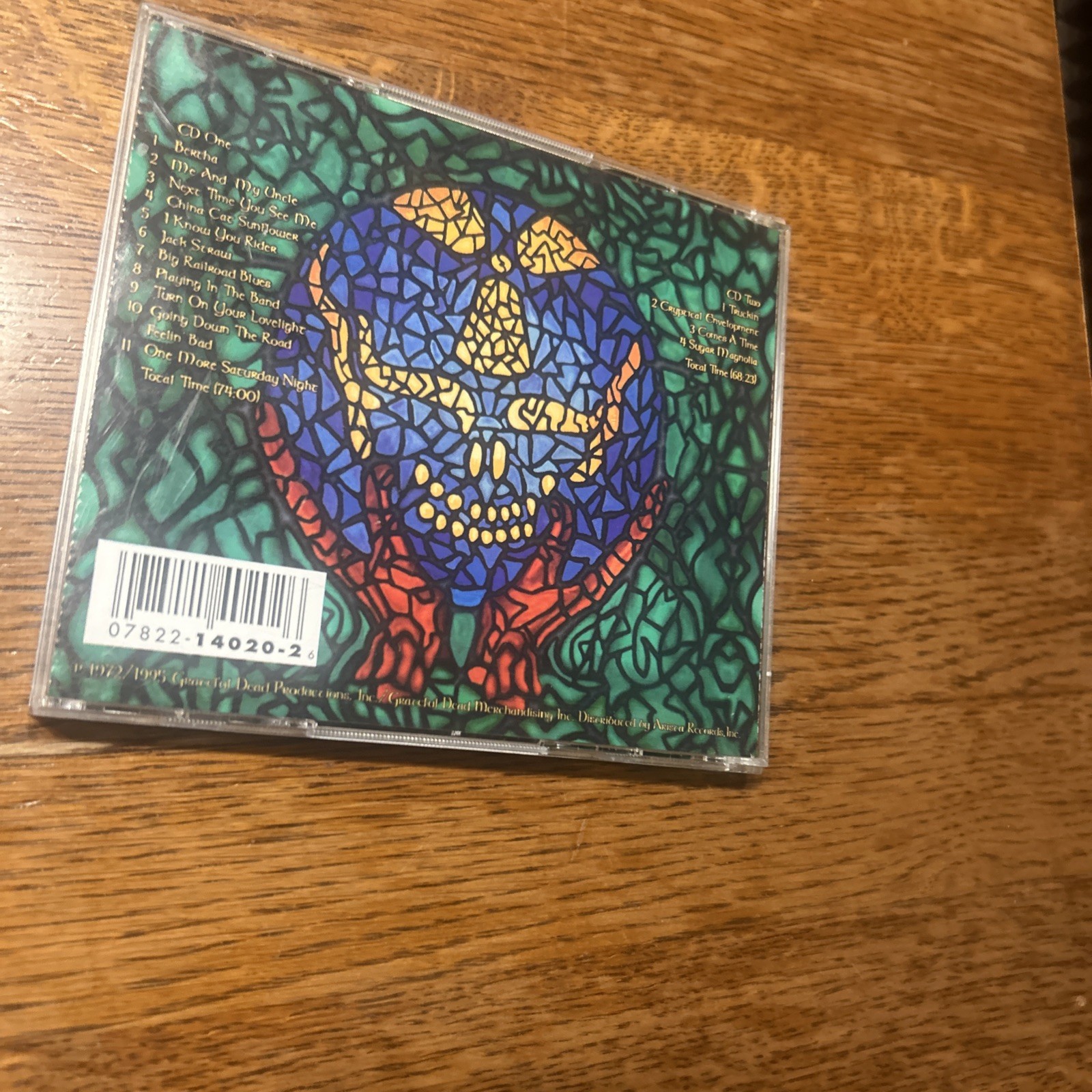 Grateful Dead Hundred Year Hall CD 1995 Reissue Warner Bros Classic Rock