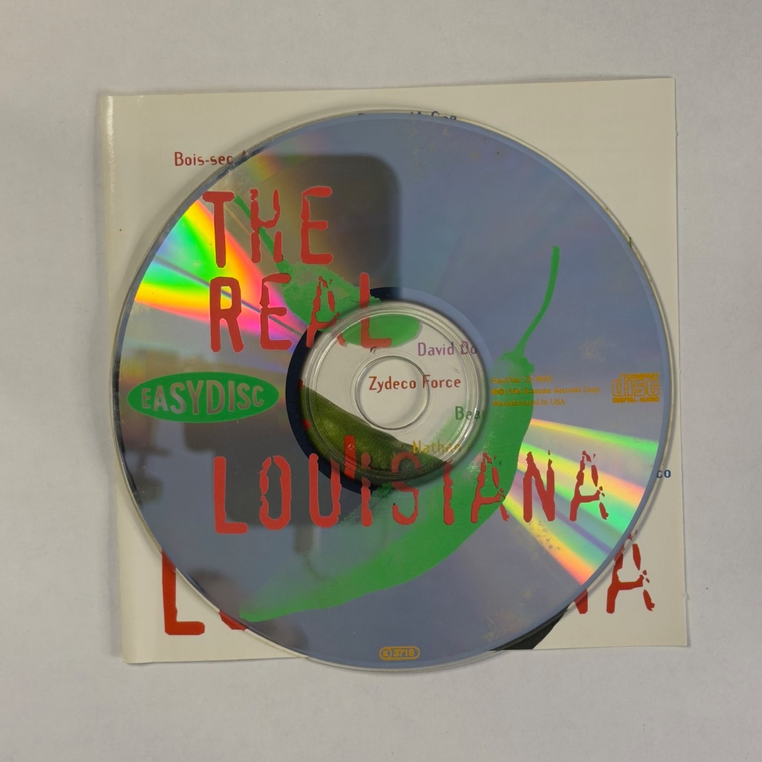 The Real Louisiana CD 1996 Zydeco Cajun Blues Folk EASYDISC Rounder