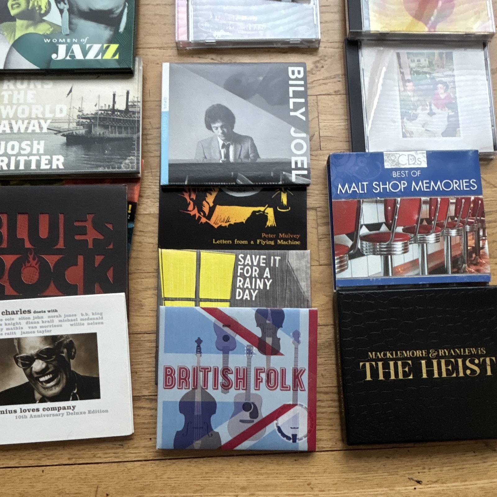 CD Collection Folk Rock Jazz Pop Paul McCartney 1950s Dick Clark 1960s Music CDs